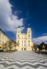 Fototapeta na wymiar Kirche in Mondsee - Austria