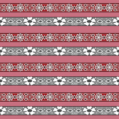 Seamless abstract floral pattern