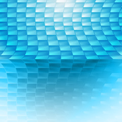 Blue vector abstract