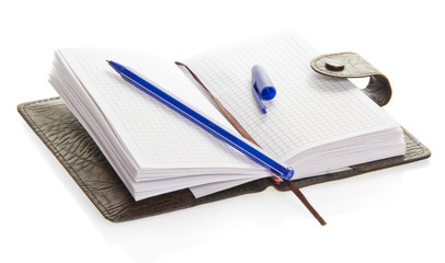 Open organizer and the handle