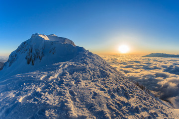 Naklejka premium Piatra Craiului Mountains, Romania