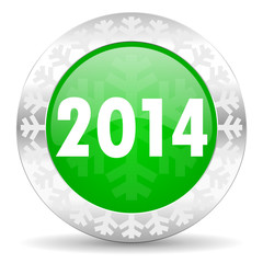new year 2014 icon