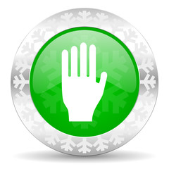 Obraz premium stop icon