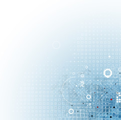 science futuristic internet high computer technology business