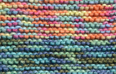 Textura de tejido de lana en varios colores