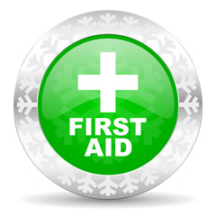 Obraz premium first aid icon