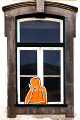 a man at the window