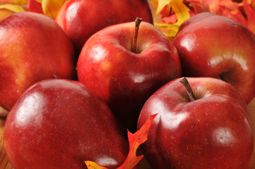 Red delicious apples