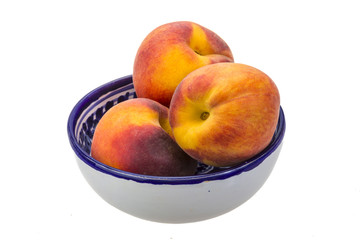 Bright ripe peaches