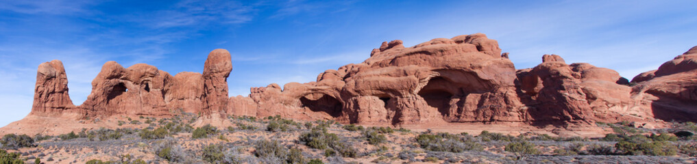 Obraz premium Elephant Butte and Cove of Caves
