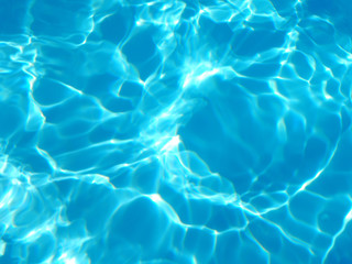 Fototapeta na wymiar light blue water ripple