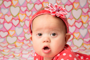 Baby Girl with Headband