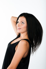 Fototapeta premium portrait of a young and beautiful woman