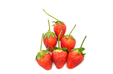 Group of strawberry