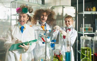 Cheerful chemists