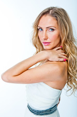 portrait of a young and beautiful woman