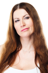 Fototapeta premium portrait of a young and beautiful woman