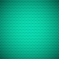 Emerald Background with Circle Perforated Pattern