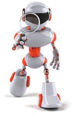 Naklejka premium Robot