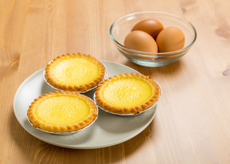 Hong Kong food, Egg tart and egg
