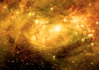 galaxy in a free space © marusja2