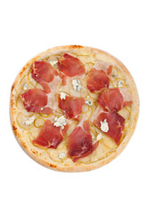 Pizza isolated on white background