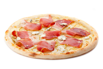 Pizza isolated on white background