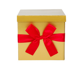Gold gift box