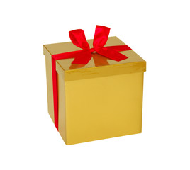 Gold gift box