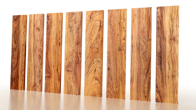 Flooring laminate or parqet samples