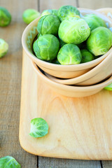 fresh brussels sprouts
