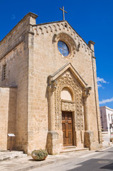 Fototapeta na wymiar Church of Madonna della Strada. Taurisano. Puglia. Italy.