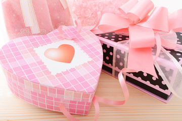 ピンクのプレゼント