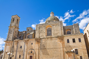 Mother church of Transfiguration. Taurisano. Puglia. Italy.