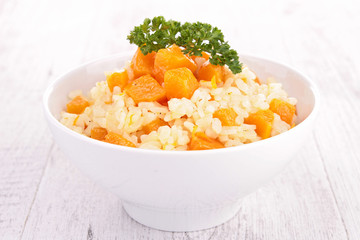 pumpkin risotto