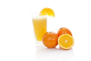 Fresh orange juice.