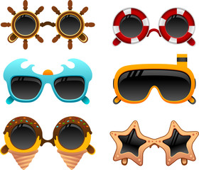 summer sunglasses set 2
