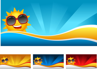 sunny banner
