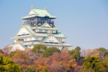 Fototapeta premium Osaka castle