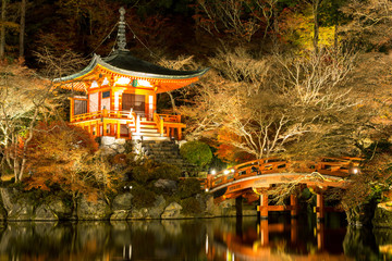 Daigoji Temple Kyoto Japan night