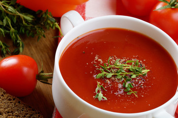 Tomato Gazpacho soup