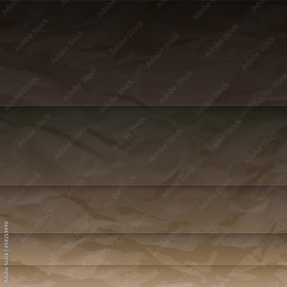 Aufkleber Abstract background with brown paper layers