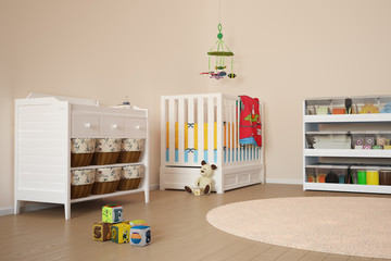Children room with toys