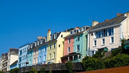 Fototapeta na wymiar Colourful Houses