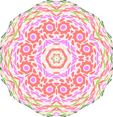 symmetry colorful pattern