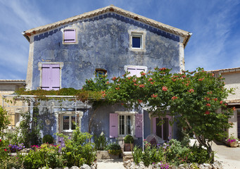 Typical farm in Provence.France.