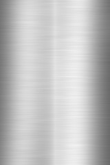 texture of brushed steel plate