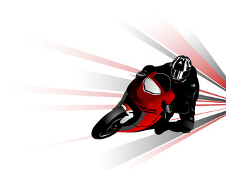 Motorcycle racer