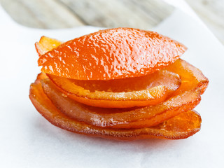 Candied orange peel- scorza arancia candita