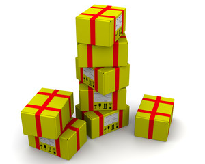 Obraz premium Посылки